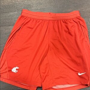 Washington State Cougar Nike Men's Crimson Athletic Shorts